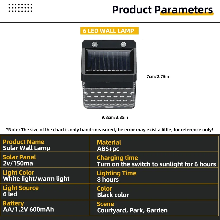 LED Solar Light PIR Motion Sen - огляд і ціна Outdoor Powerwall