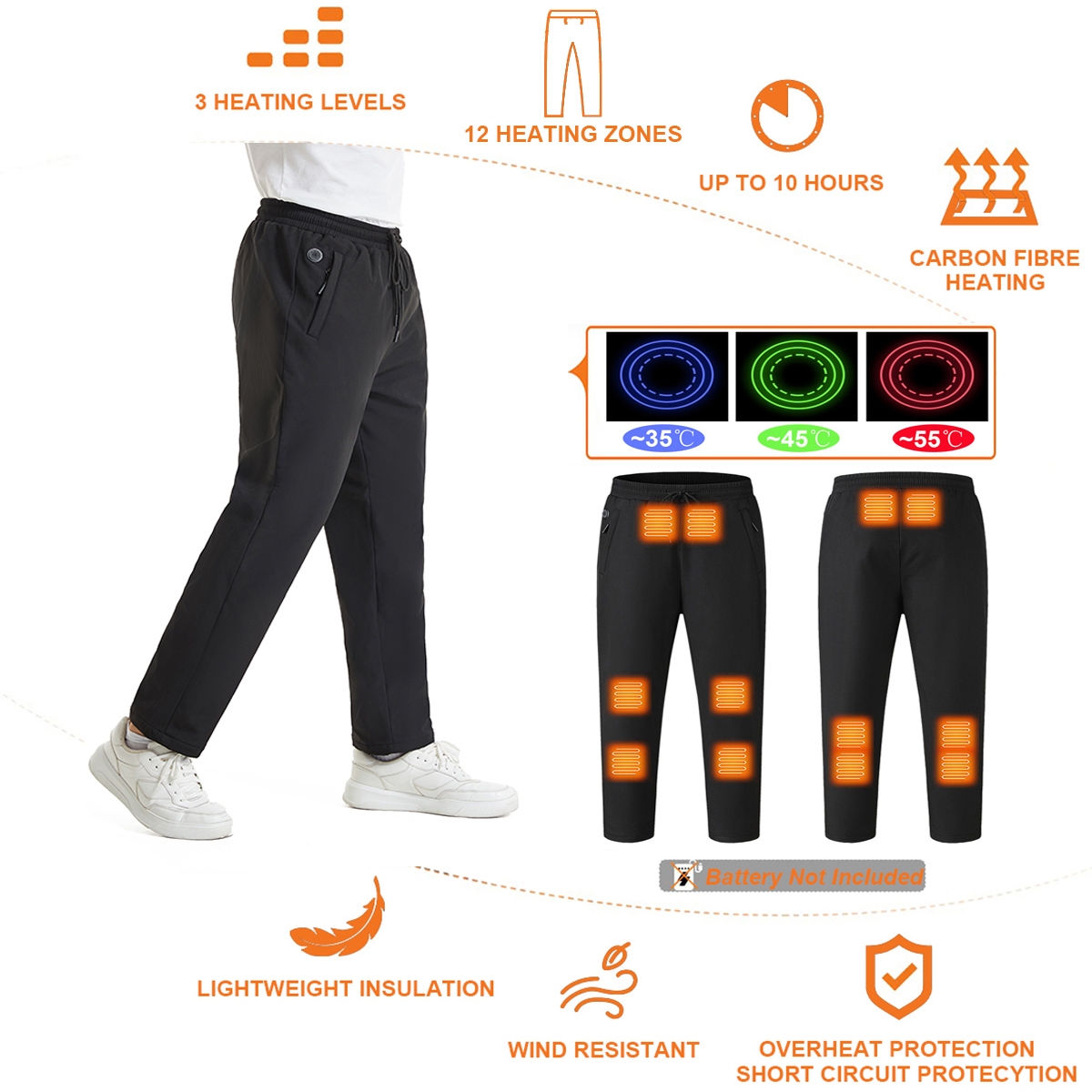 2026 New Heated Pants, Winter  - огляд і ціна Outdoor Power Pedestal