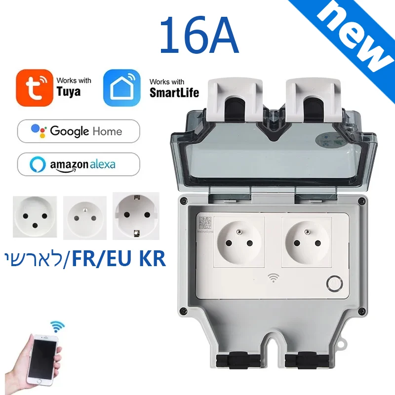 Tuya Power Socket IP66 Outdoor - огляд і ціна Outdoor Power With Timer