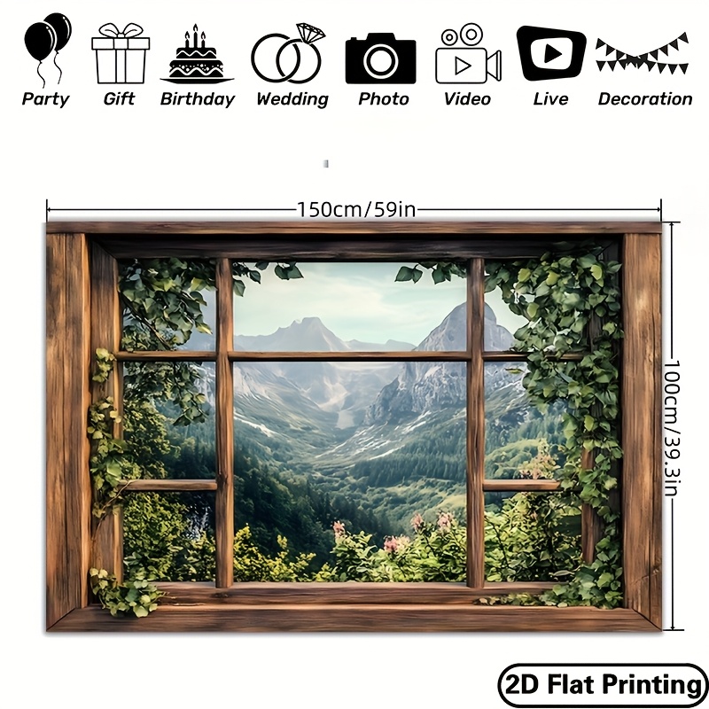 1 piece, green plant window vi - огляд і ціна Outdoor Power And Plant