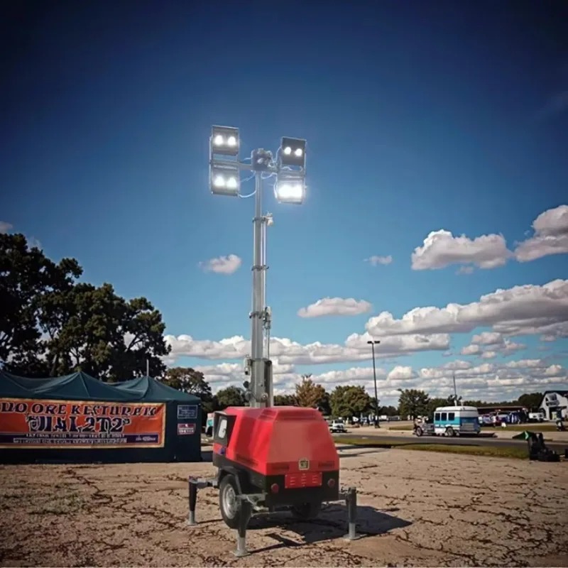 Outdoor Mobile Lighting 5m 7m  - огляд і ціна Outdoor Power And Plant