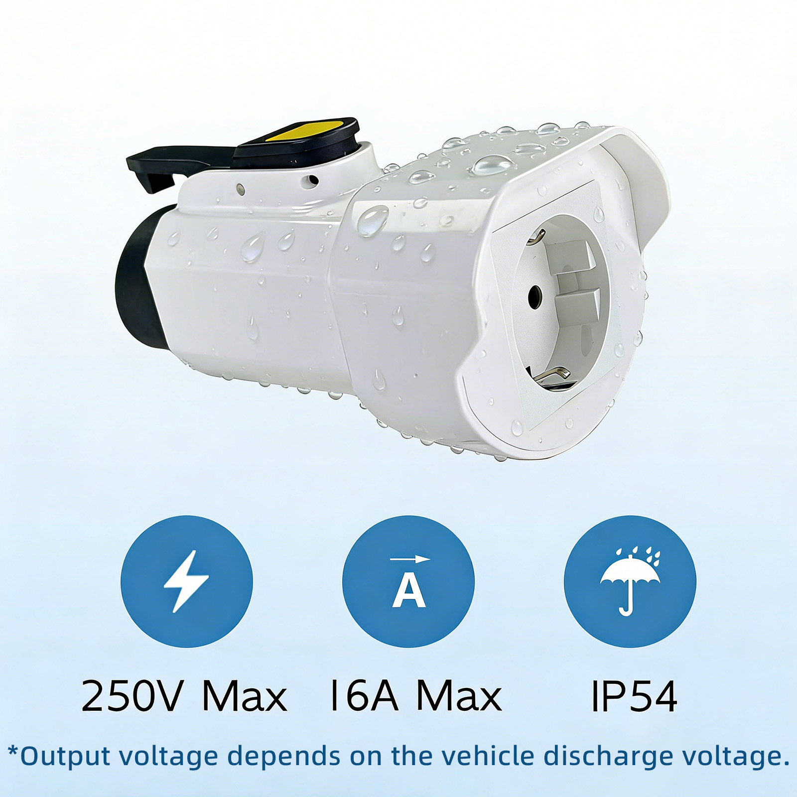 EVqiaoyi Type1 V2L Discharger  - огляд і ціна Outdoor Power Outlet