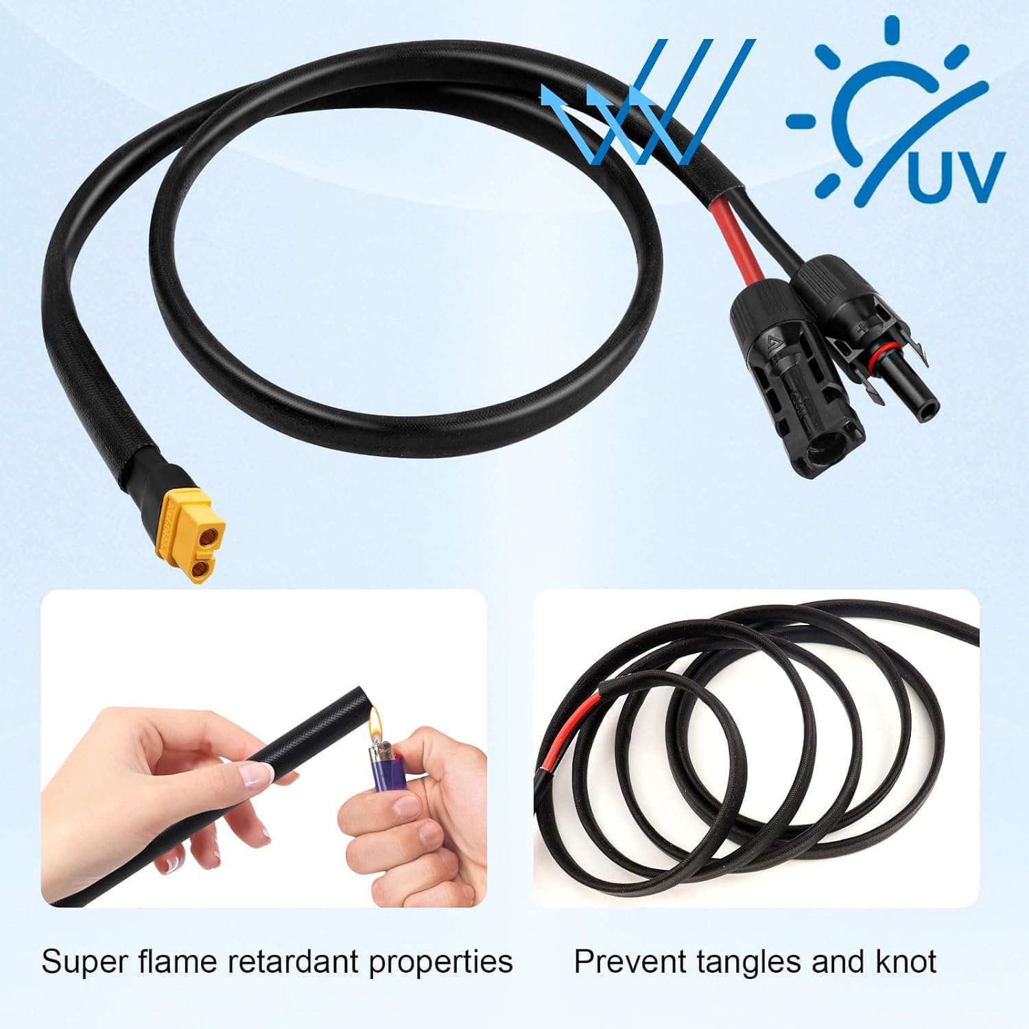Solar Connector to XT60 Cable  - огляд і ціна Panel Power Outdoor