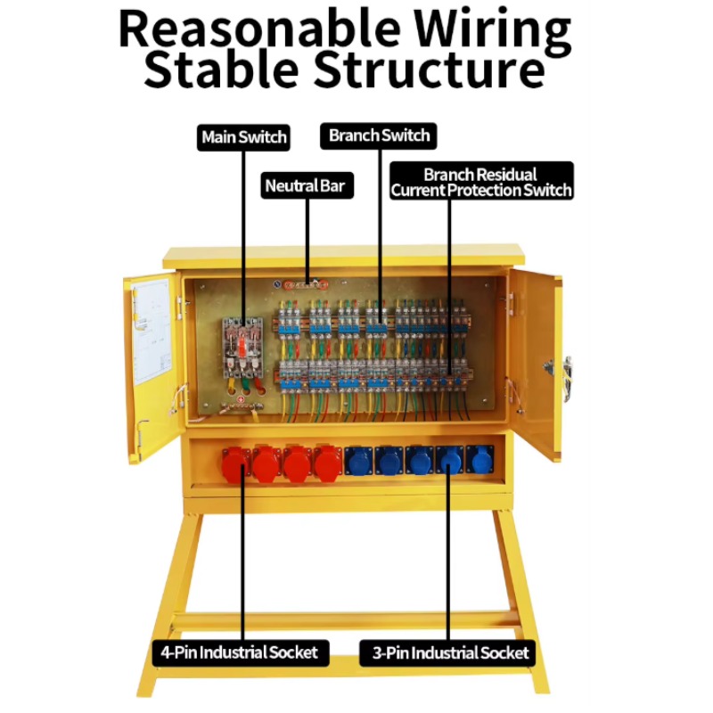 Yellow Safety Switch Box Outdo - огляд і ціна Outdoor Power Distribution Panel