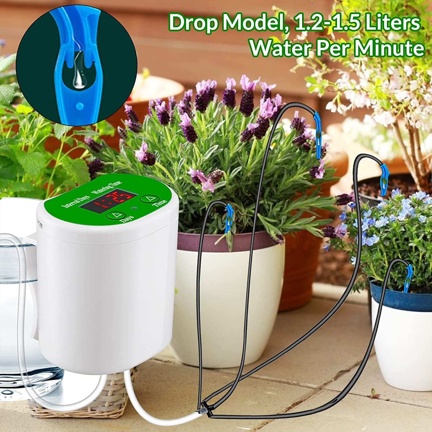 Outdoor Garden Plant Watering  - огляд і ціна Outdoor Power And Plant
