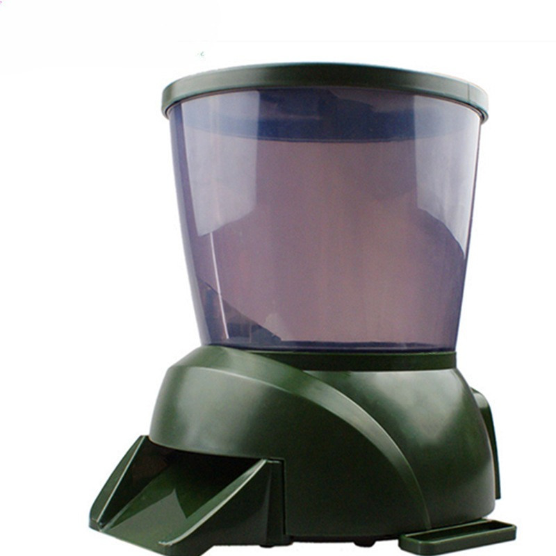 Automatic Fish Feeder Large Ca - огляд і ціна Outdoor Power With Timer