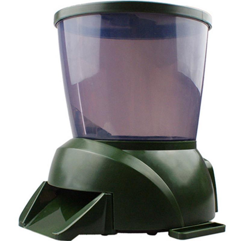 Automatic Fish Feeder Large Ca - огляд і ціна Outdoor Power With Timer