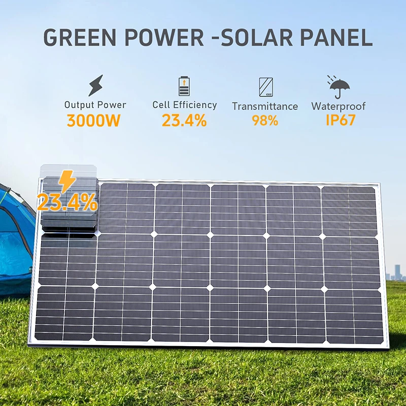 3000W Solar Panel High Efficie - огляд і ціна Panel Power Outdoor