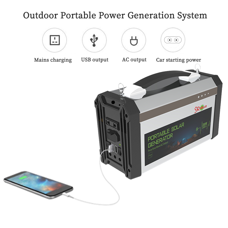 300W Portable Solar Generator  - огляд і ціна Outdoor Power And Equipment