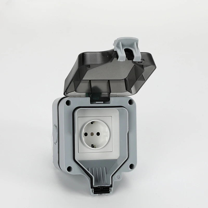 EU KR Outdoor Wall Waterproof  - огляд і ціна Outdoor Power Outlet