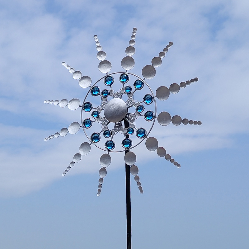 Sunflower Iron Windmill Spinne - огляд і ціна Outdoor Power And Plant