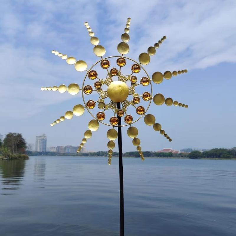 Sunflower Iron Windmill Spinne - огляд і ціна Outdoor Power And Plant