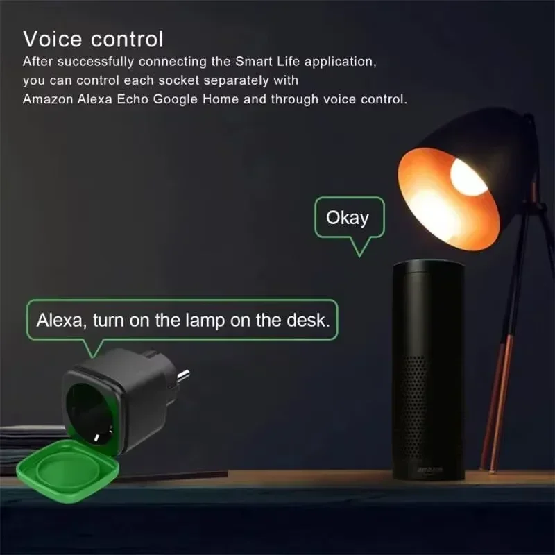 Tuya EU 16A WiFi Smart Waterpr - огляд і ціна Outdoor Power Outlet