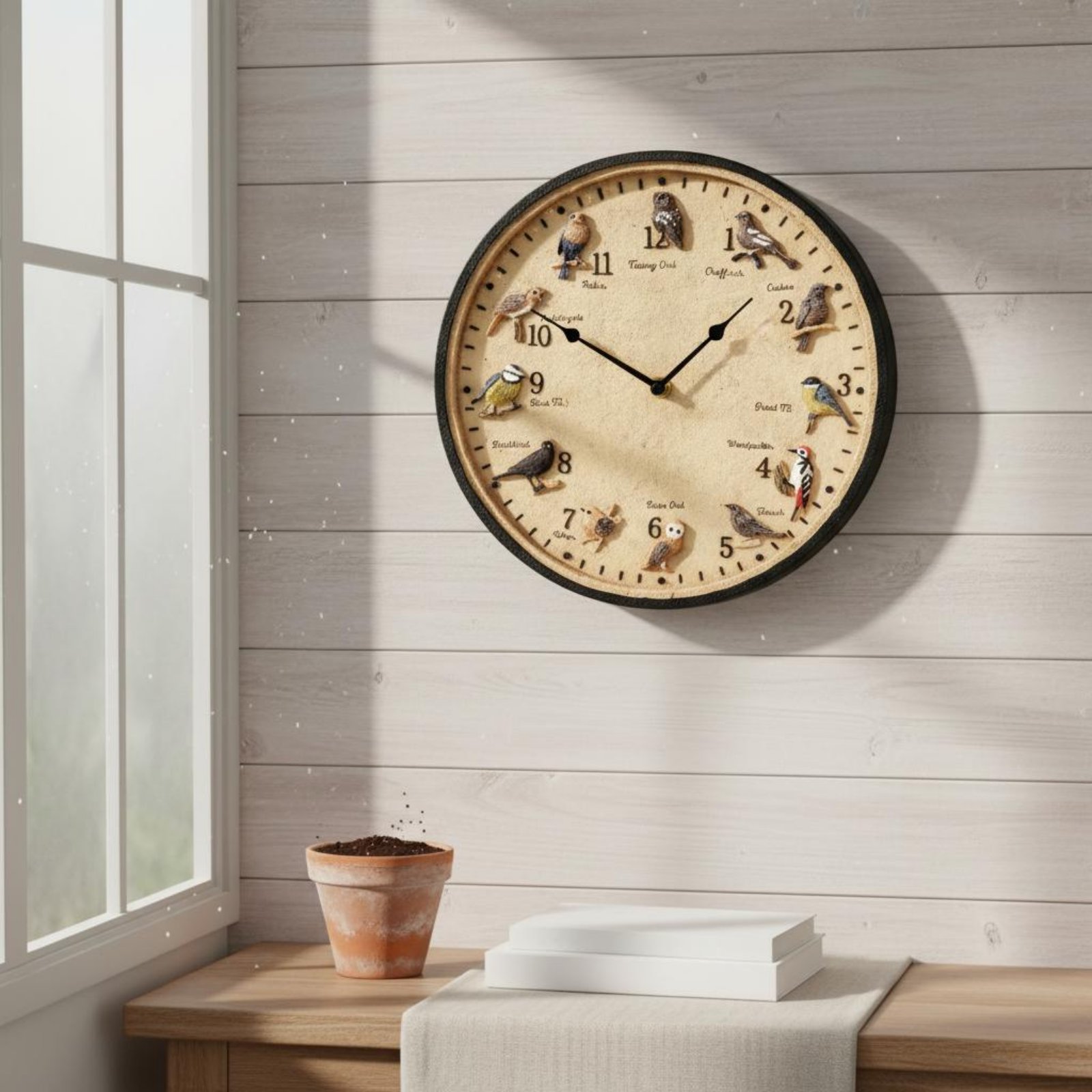 Outdoor Bird Wall Clock Dustpr - огляд і ціна Outdoor Powerwall