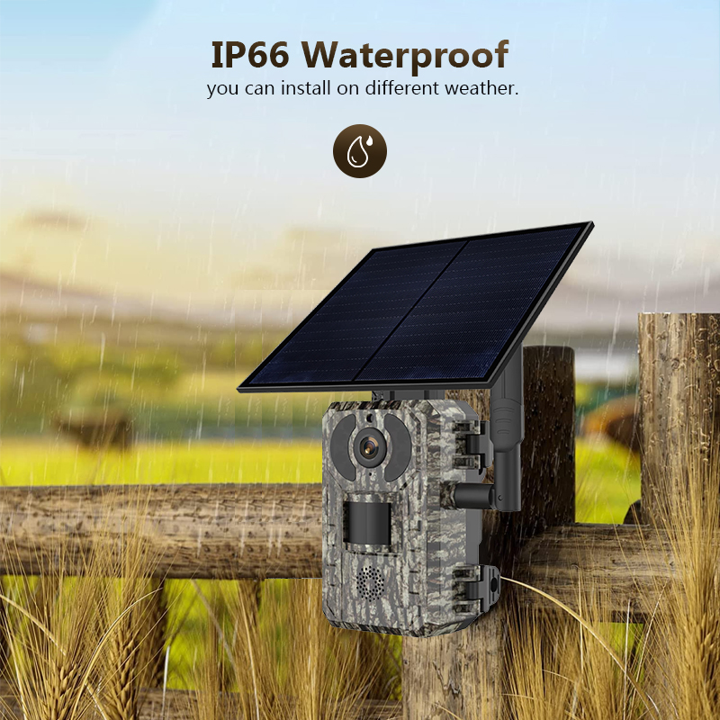 4G 4MP Outdoor Wildlife Huntin - огляд і ціна Panel Power Outdoor