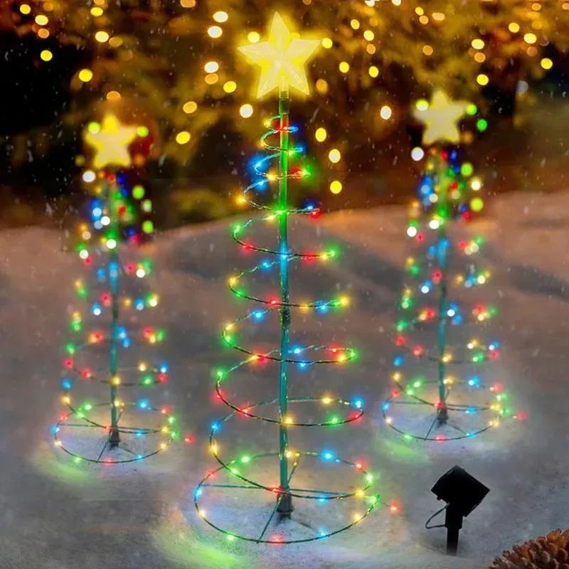 Solar Powered Waterproof Xmas  - огляд і ціна Outdoor Solar Power Xmas Lights
