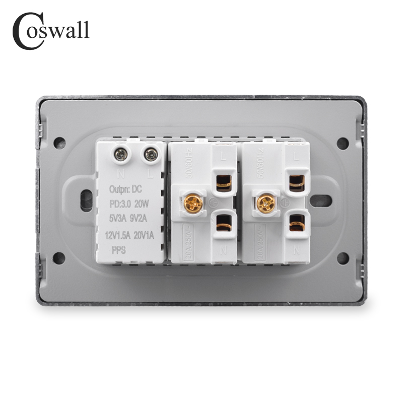 Coswall PC Brazil Standard 20A - огляд і ціна Outdoor Power Outlet
