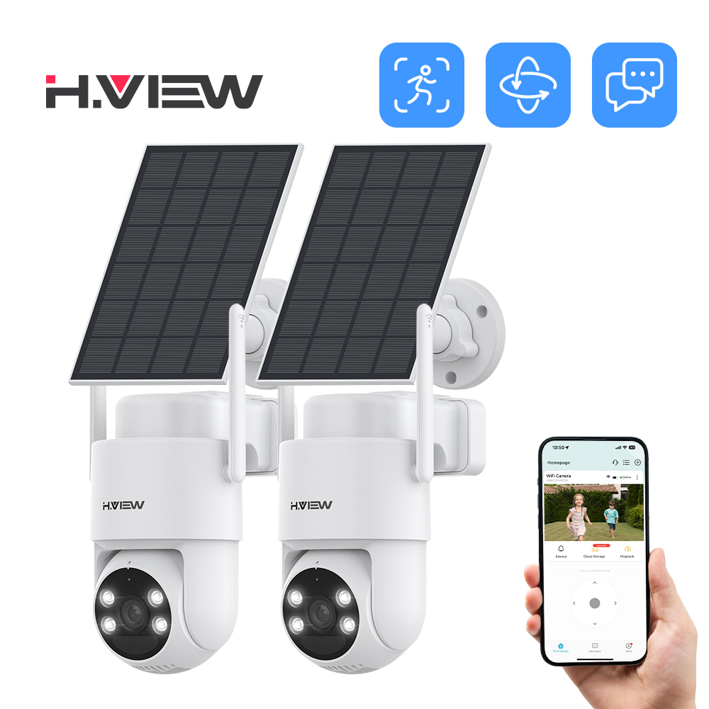 H.VIEW 2PCS PIR Battery Powere - огляд і ціна Outdoor Power Distribution Panel
