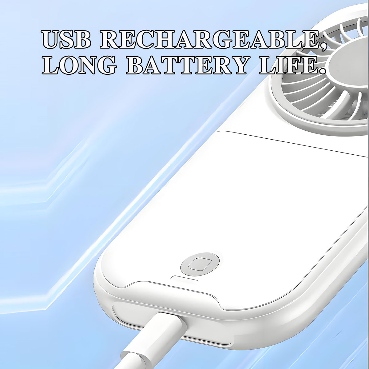 Foldable Handheld Desktop Fan  - огляд і ціна Outdoor Power With Timer