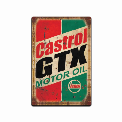 Castrol GTX Vintage Looking Ga - огляд і ціна Castrol Oil Gtx