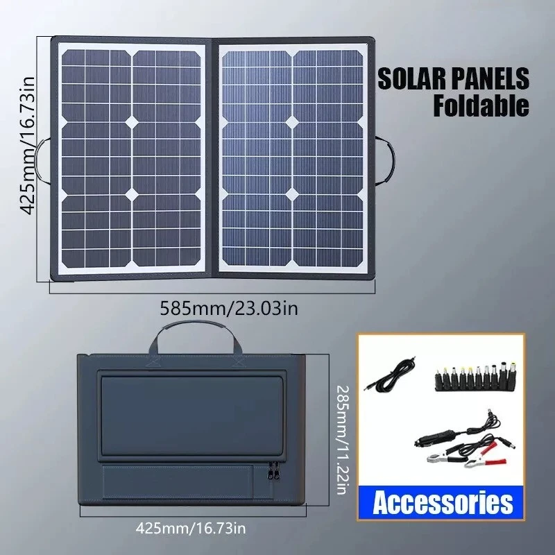 1000W Portable Foldable Solar  - огляд і ціна Outdoor Power Distribution Panel