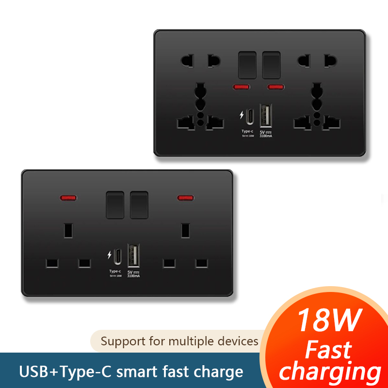 Universal 18W Fast Type C Wall - огляд і ціна Outdoor Power Outlet