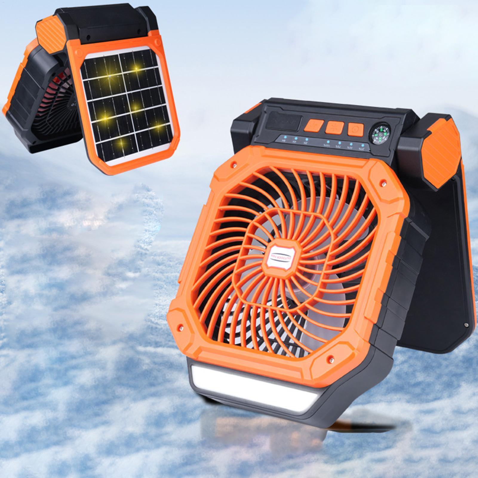 Solar-powered outdoor fan USB  - огляд і ціна Outdoor Power With Timer